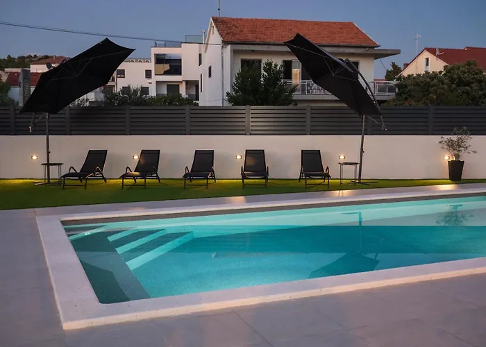 Vila Luni With Private Heated Pool Brodarica (Sibenik-Knin)